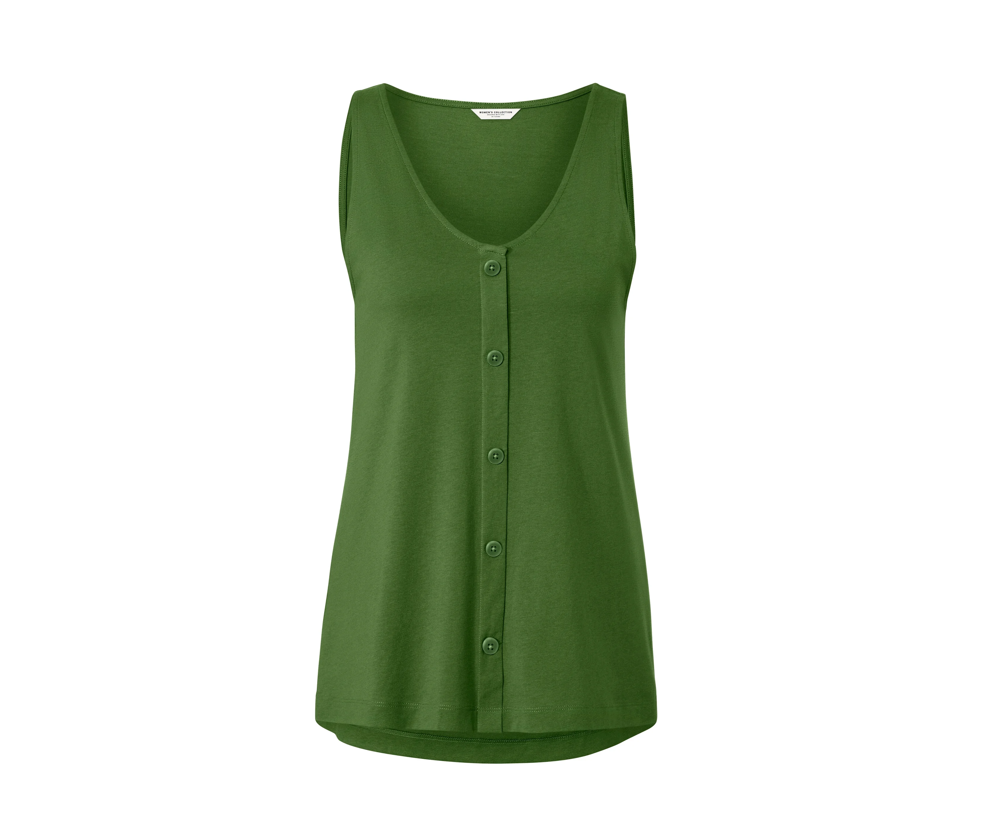 Unter die günstig Kaufen-Tchibo - Top mit Knopfleiste - Damen - Gr. L - grün. Tchibo - Top mit Knopfleiste - Damen - Gr. L - grün <![CDATA[Top mit Knopfleiste, grün Farbe: Grün Material: 60% Baumwolle (Unterstützt die Initiative Cotton made in Africa), 40% Modal (TENCEL