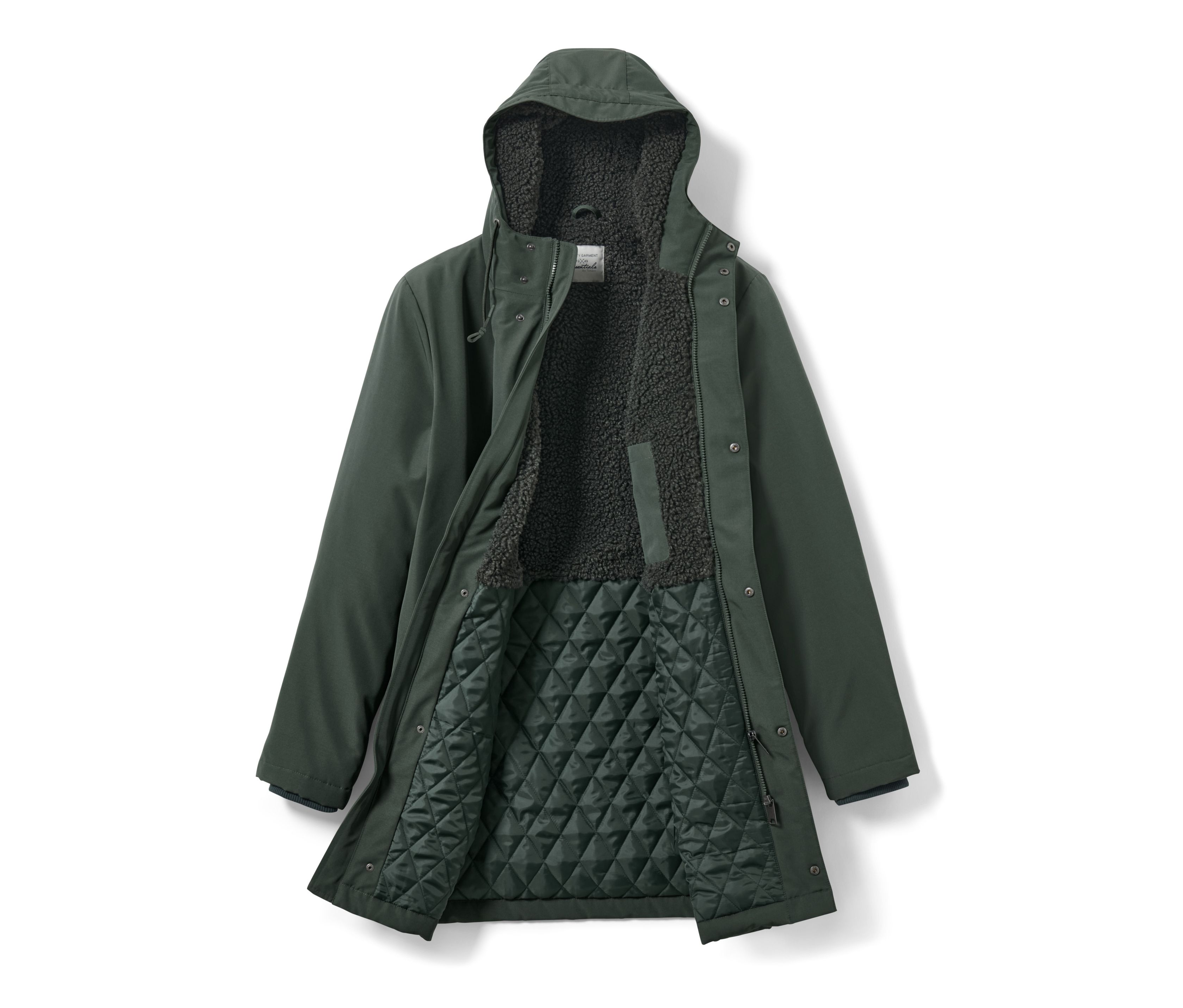 Thumbnail - Tchibo - Parka - Herren - Gr. M - khaki