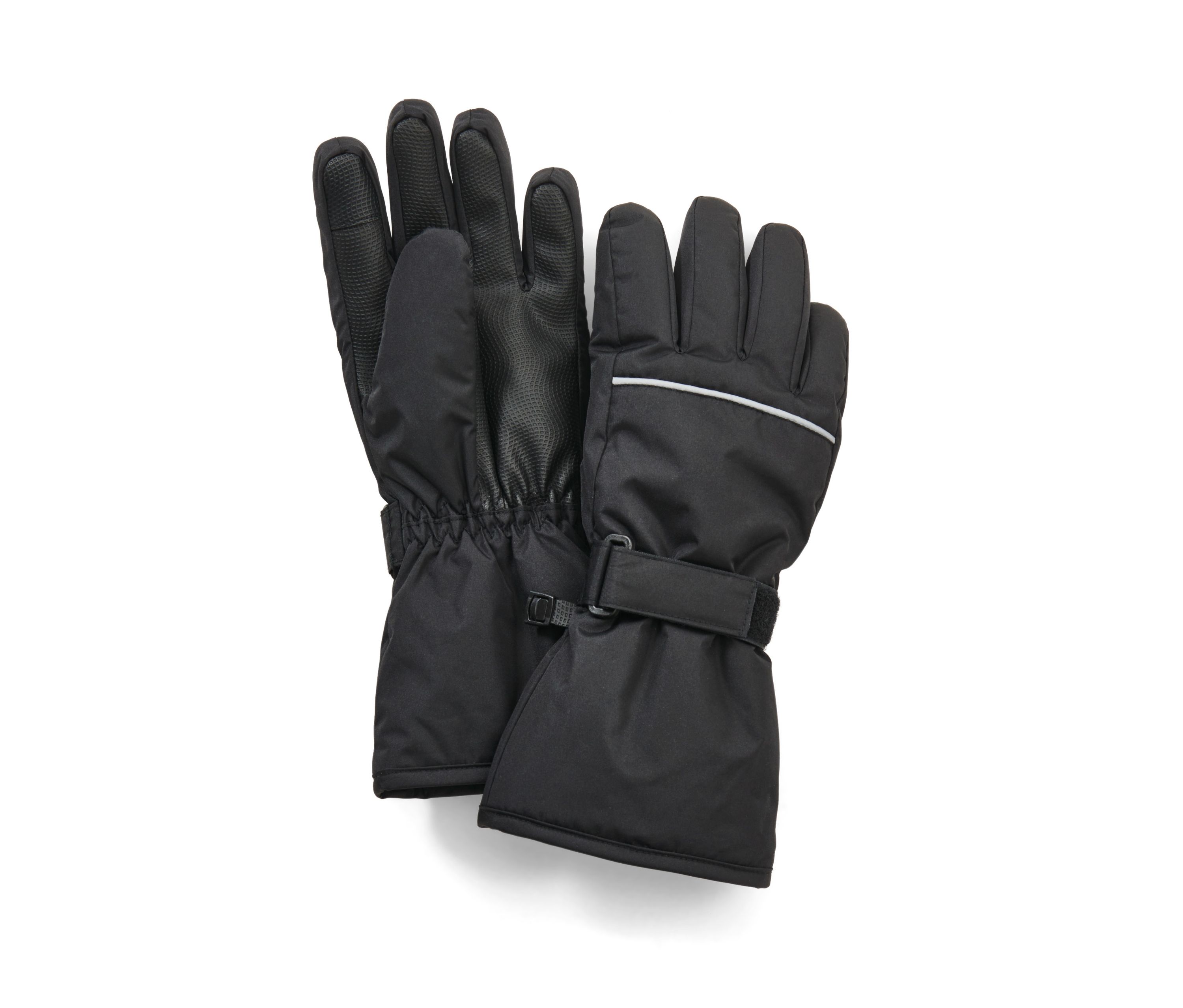 Tchibo - Kinder-Ski-und-Winterhandschuhe - Mädchen - Gr. 110/116 - schwarz