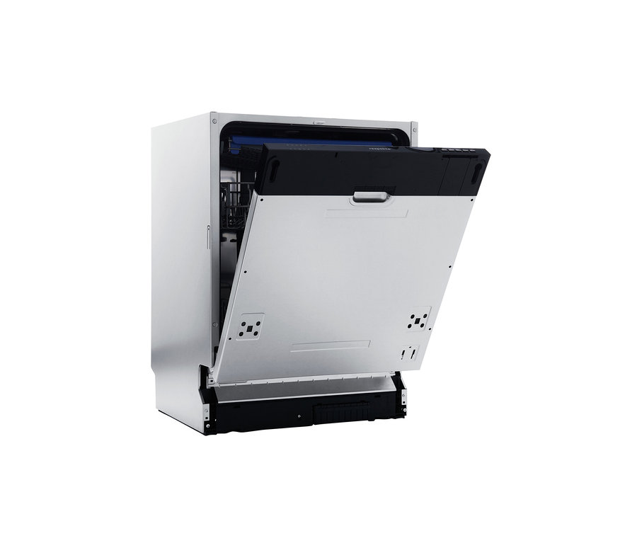 Geöffneter Respekta vollintegrierter-Geschirrspüler »GSP60IBAV«, ca. 60 cm, E (von A bis G).