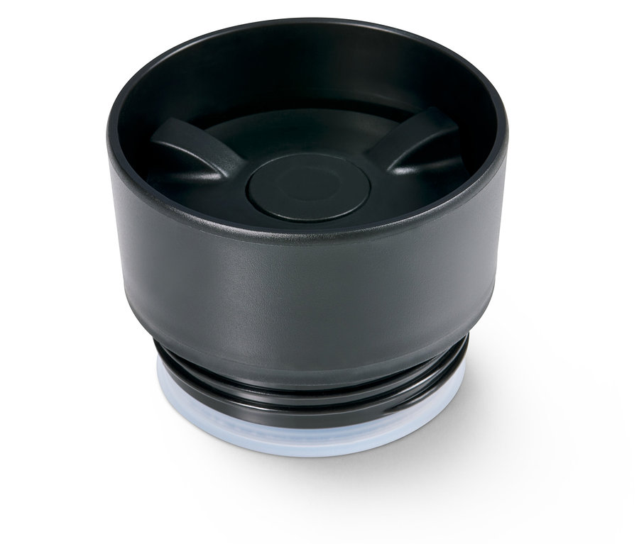 Deckel des Coffee-to-go-Bechers, Hybrid Black.