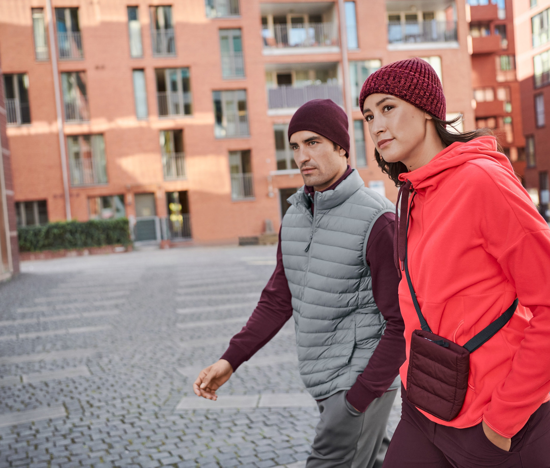 Thumbnail - Tchibo - Sweat-Troyer - Herren - Gr. S - bordeaux