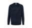 Navy Pullover mit Rundhalsausschnitt.
