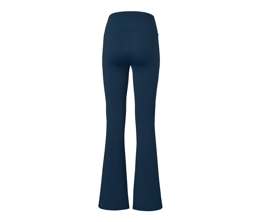 Dunkelblaue Thermo-Jazzpants von hinten.