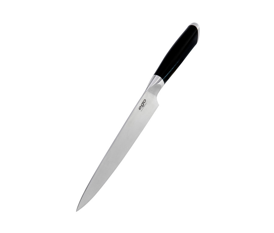 WILFA Kochmesser EGO Sandvik »ES20CK« mit schwarzem Griff.