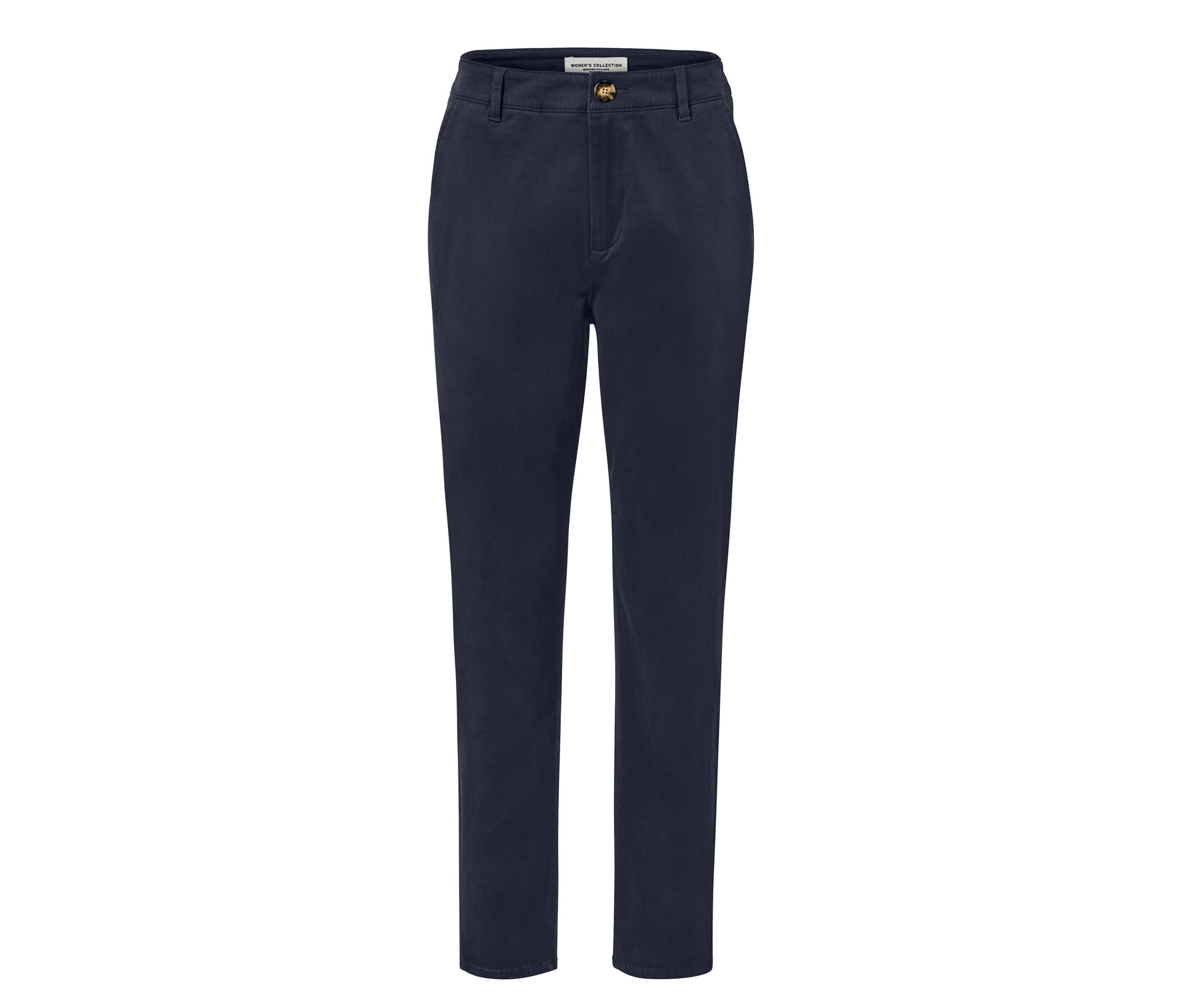 Chino - Damen - Gr. 42 - dunkelblau - dunkelblau