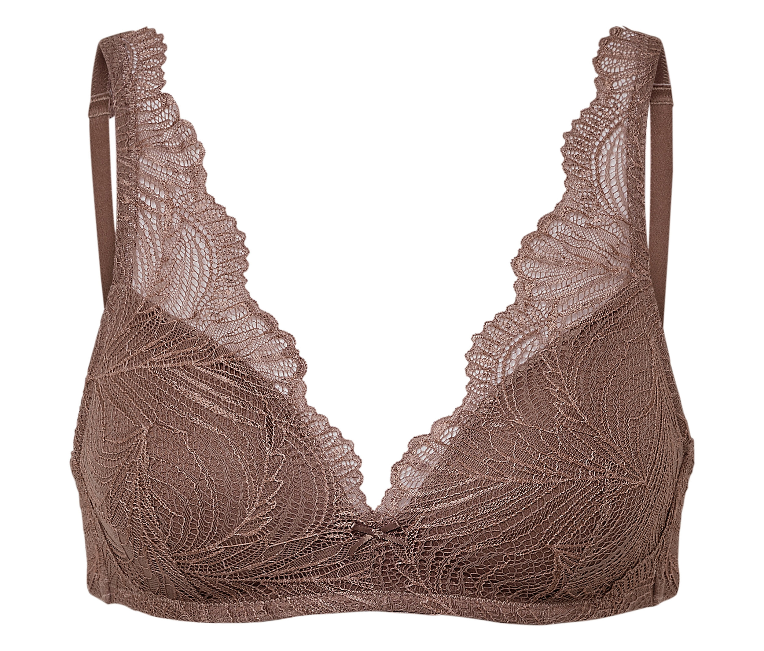 Softschalen-BH - Damen - Gr. 75B - braun - braun