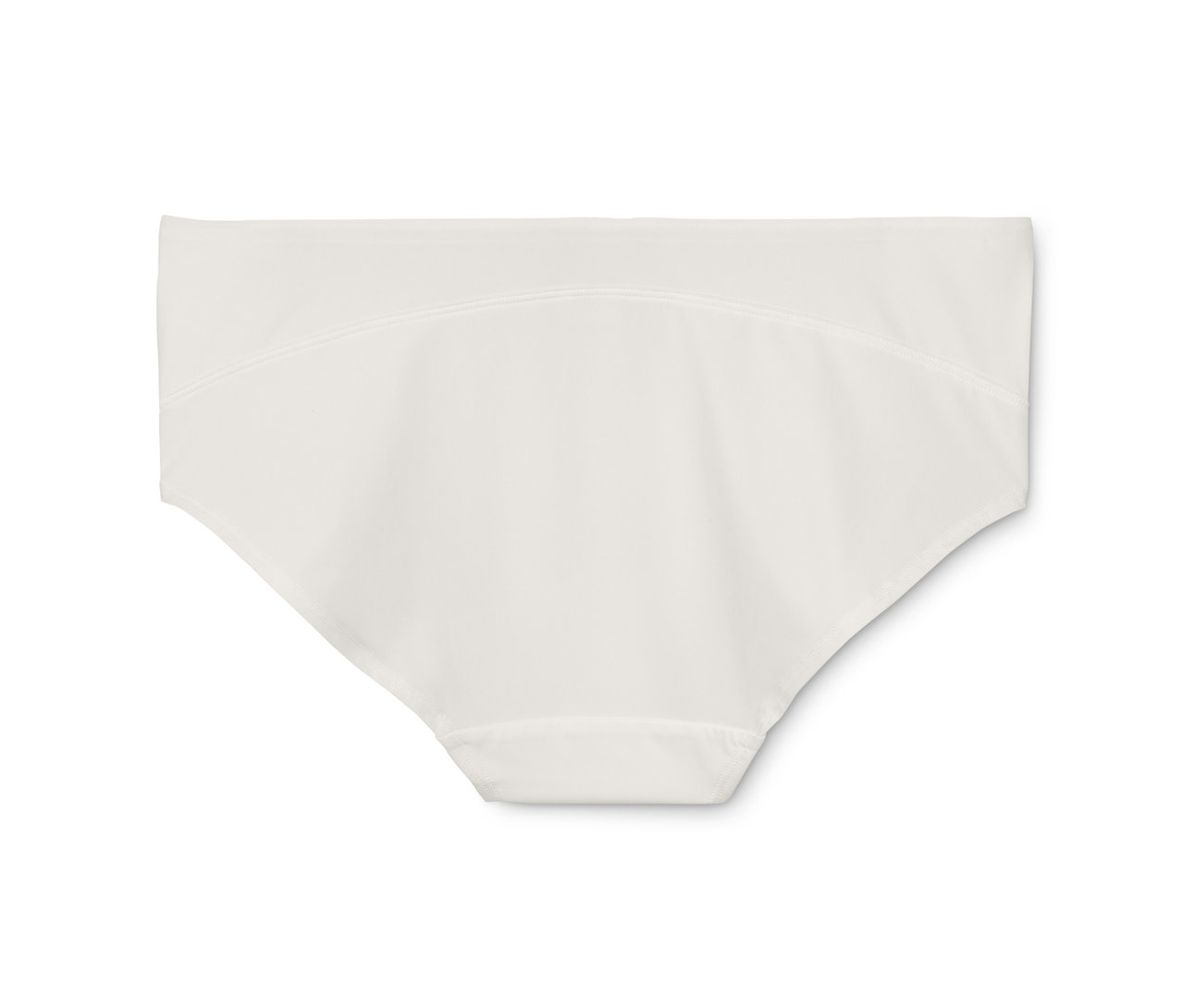 Nahaufnahme von 2 cremeweißen Pantys.