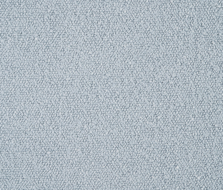 Nahaufnahme der Textur eines hellblauen DOMO Sessel »Ahus«.