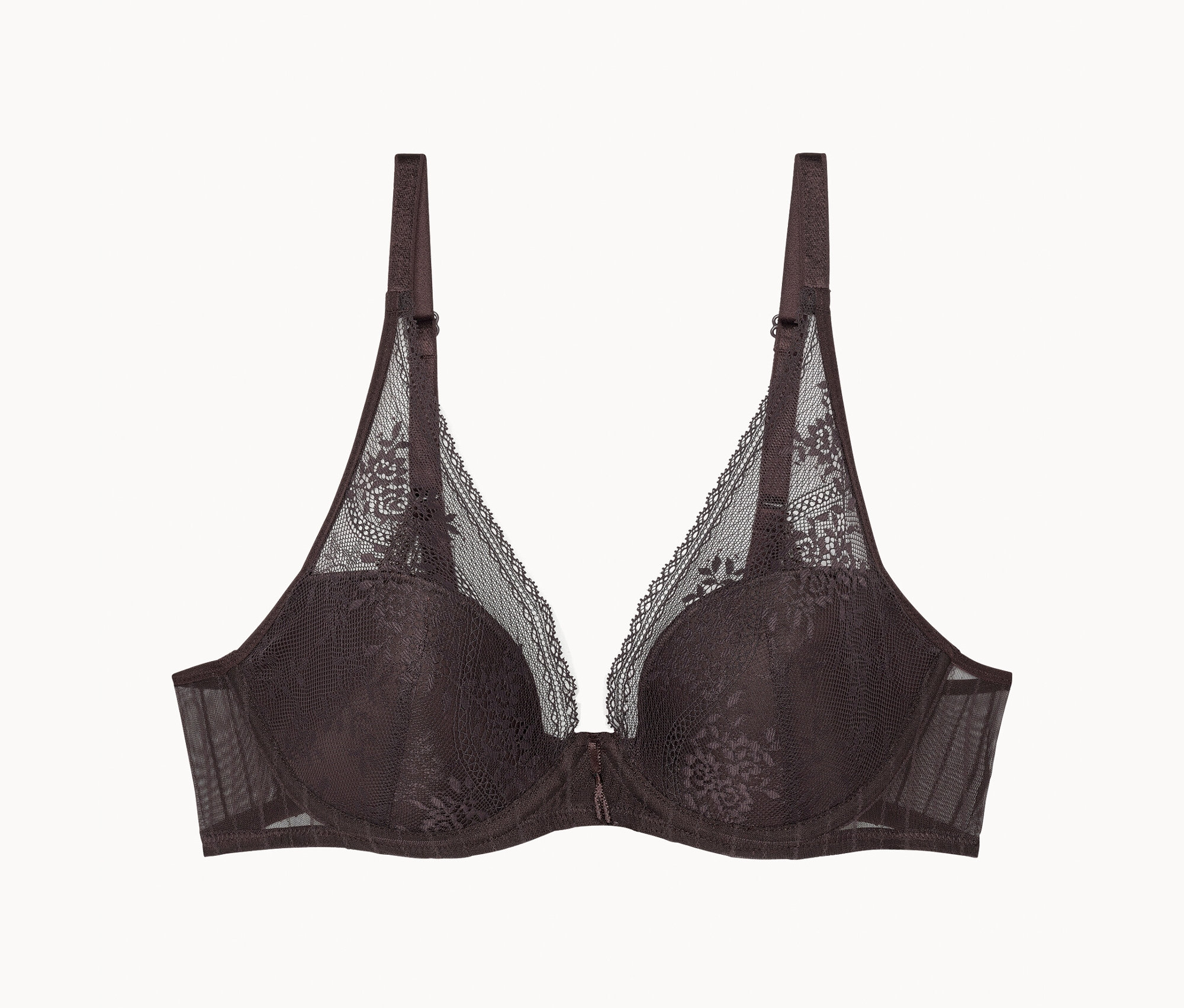 Passionata Plunge-BH »Maddie« - Damen - Gr. 85F - braun