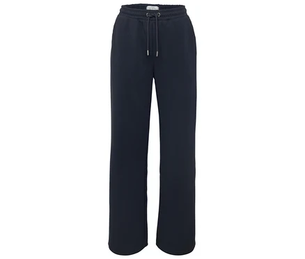 Dunkelblaue Sweathose.