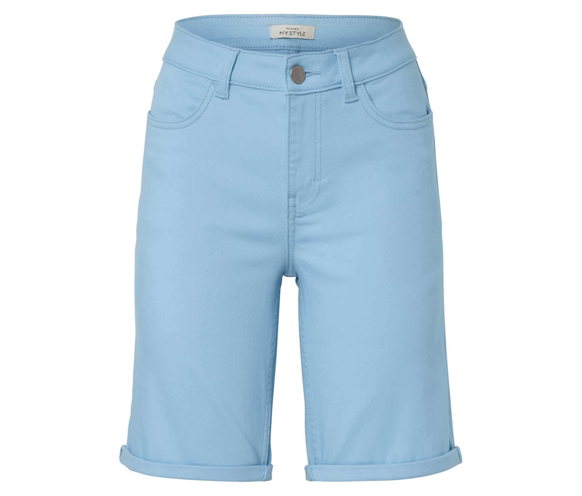 Bermuda-Jeans – »Fit Lea« - Damen - Gr. 36 - hellblau - hellblau