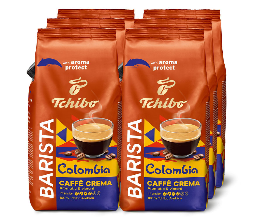 BARISTA Origins Colombia - 6 x 1 kg Ganze Bohne
