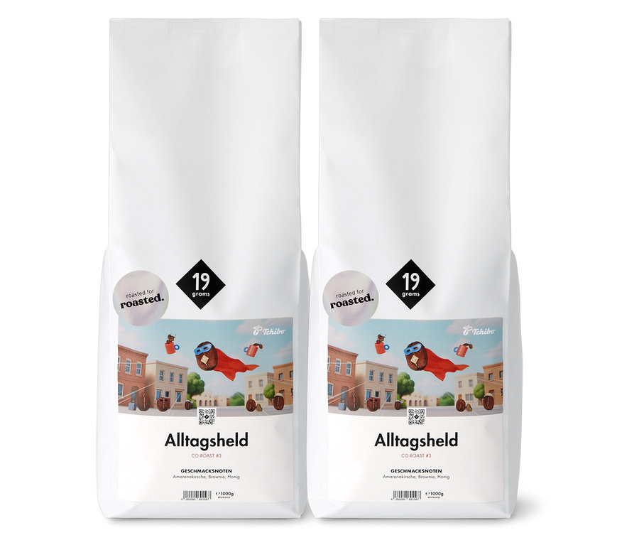 19grams x roasted. - Alltagsheld Co-Roast #3 Omni-Roast - 2 x 1 kg Ganze Bohne