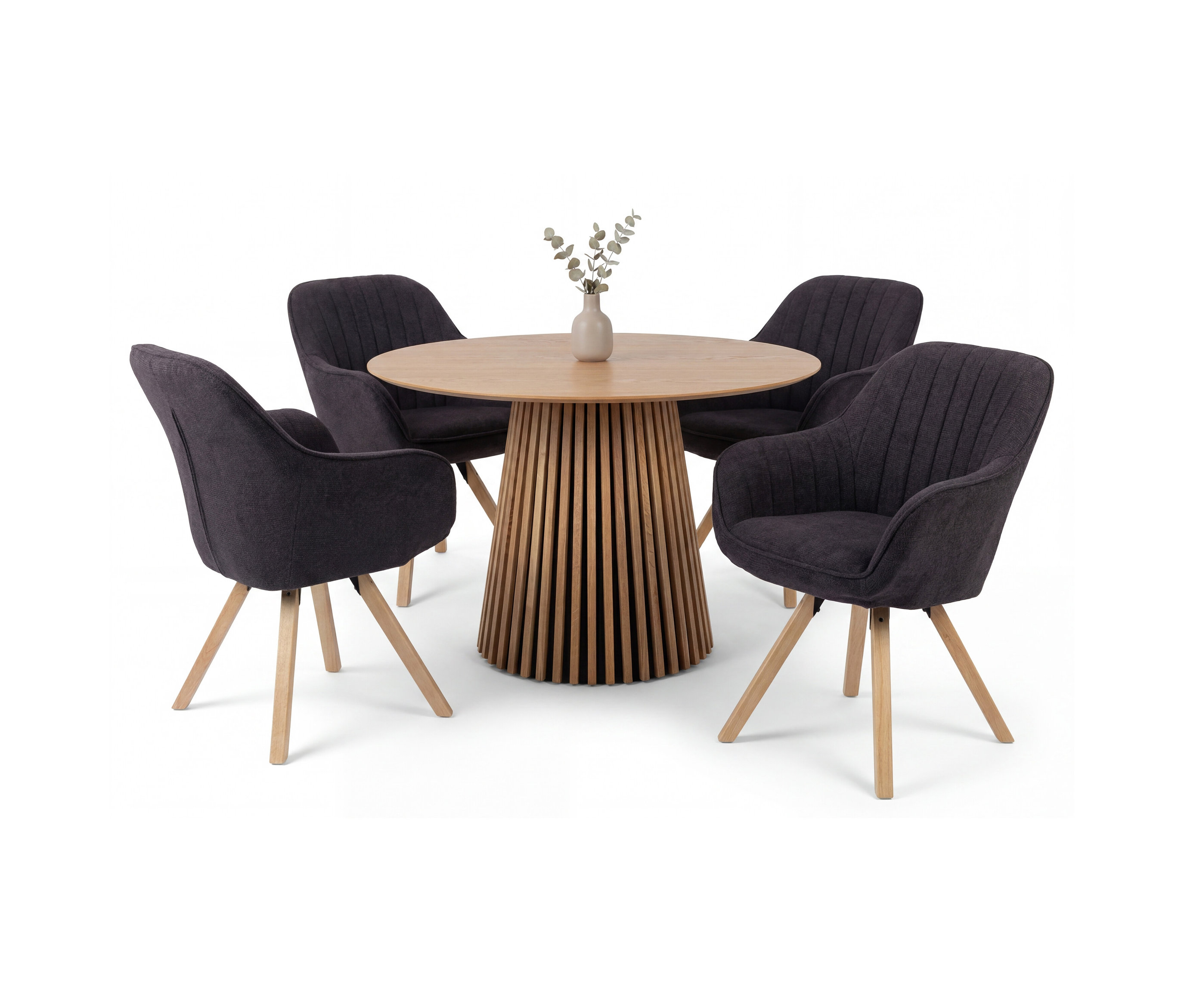 deVries Esstisch »Oria« - 59x61x84cm - dunkelgrau -