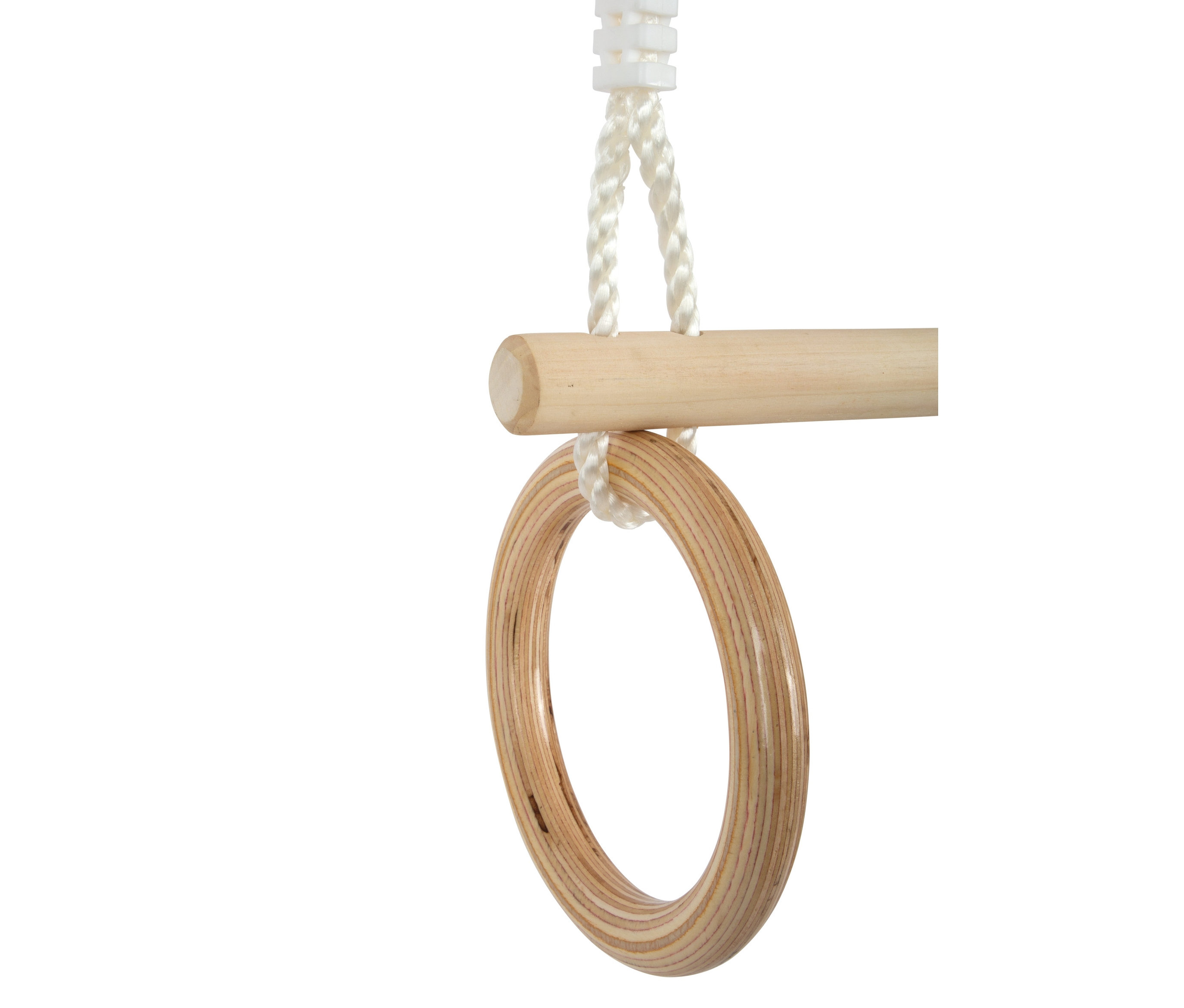 Small Foot - Wooden Trapeze with Gymnastic Rings