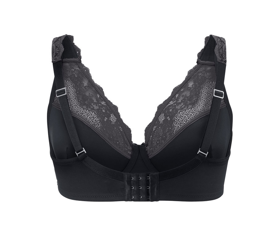 Schwarzer Bügel-BH.