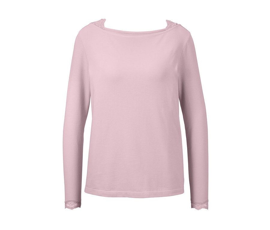 Rosa Pyjama mit Webhose.