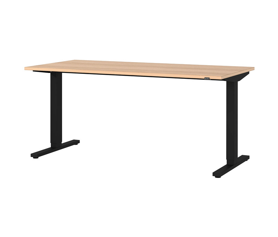 Elektrisch höhenverstellbarer Schreibtisch, Breite ca. 160 cm