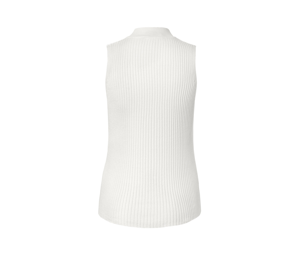 Detailansicht eines Stricktops.