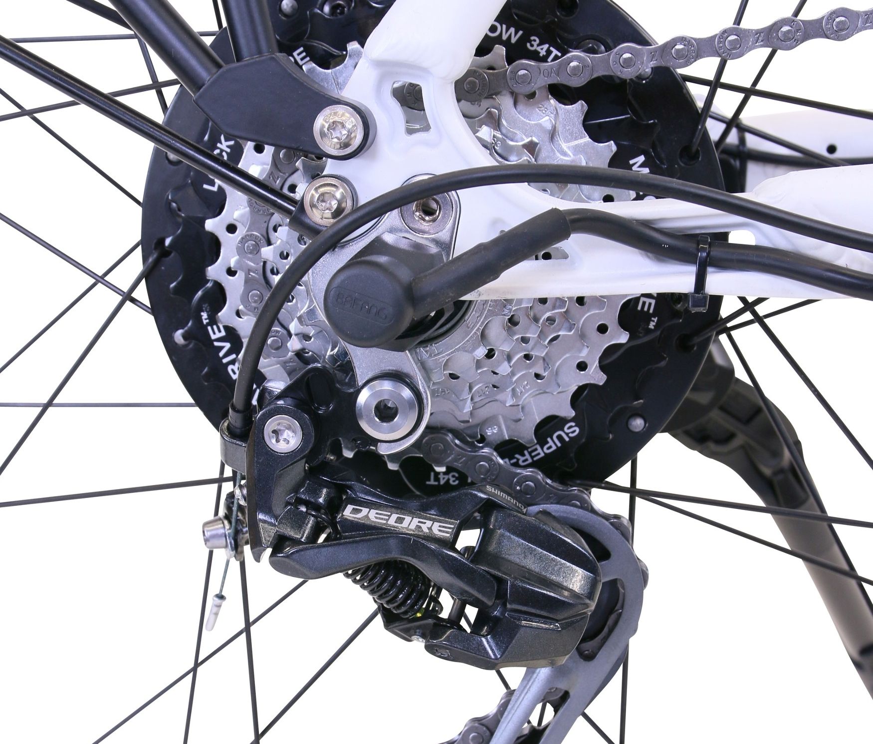 Thumbnail - Hawk Bikes E-Bike Damen »e-Trekking Lady Bafang« - hellgrau