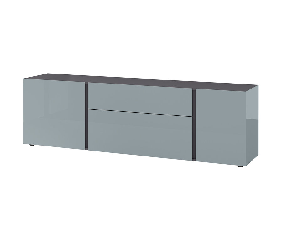 Grau-graphitfarbenes Germania-Lowboard »Mesa«, 2531.
