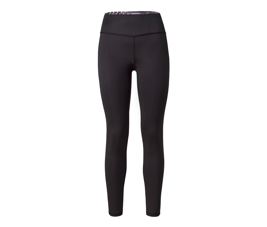 Schwarze Wende-Sporttight.