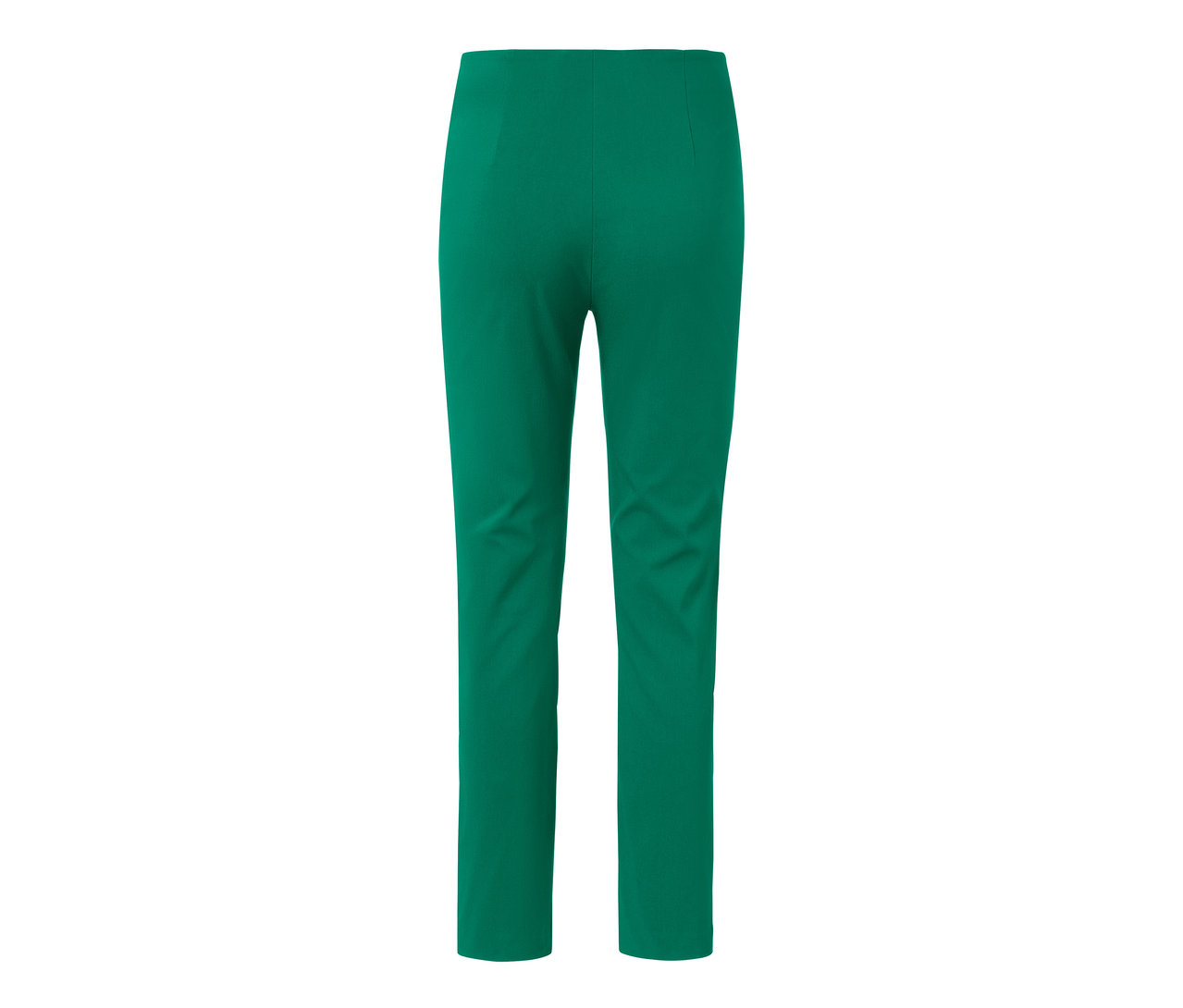 Grüne Stretchhose.