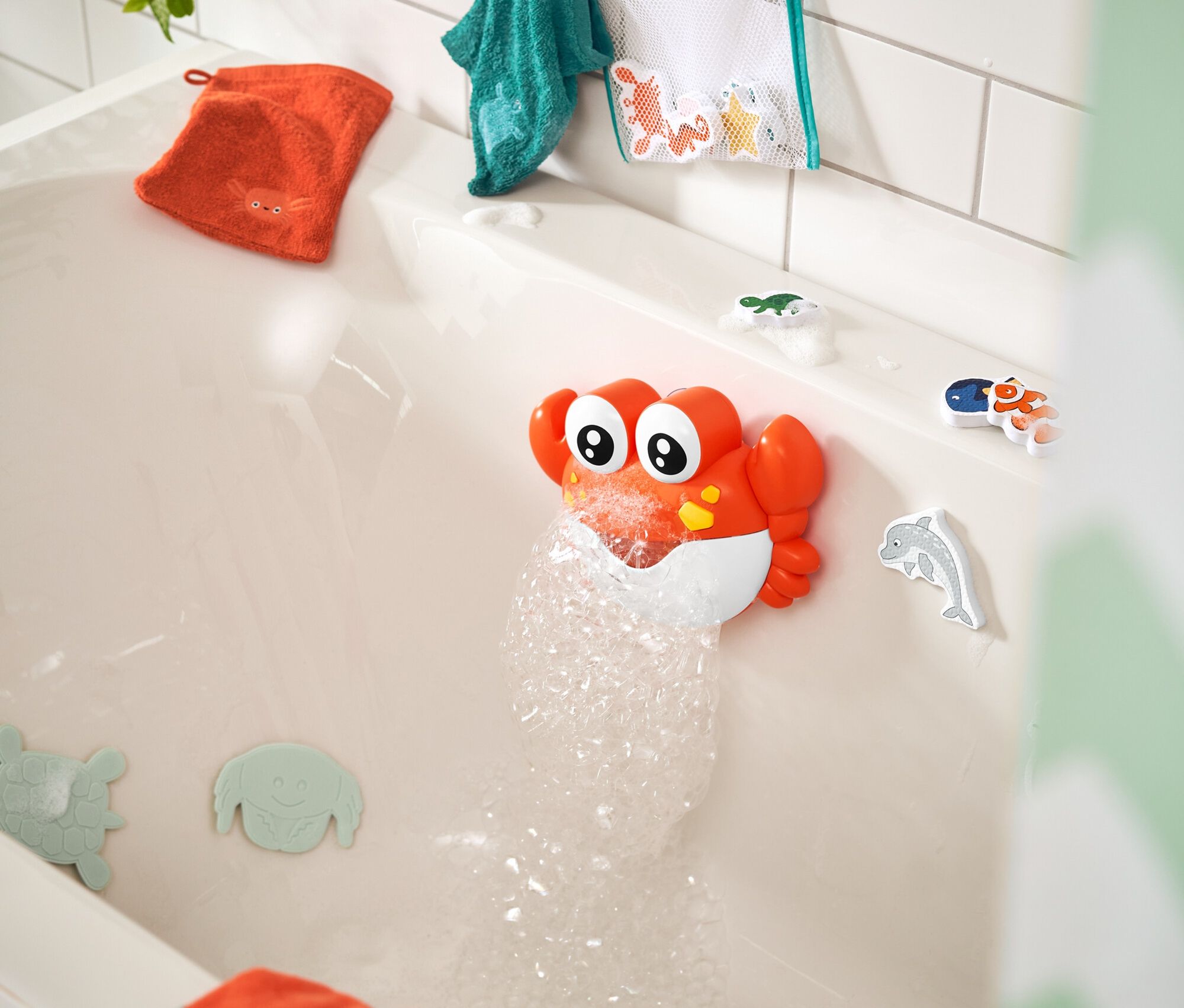 Thumbnail - Tchibo - 2 Waschlappen - orange