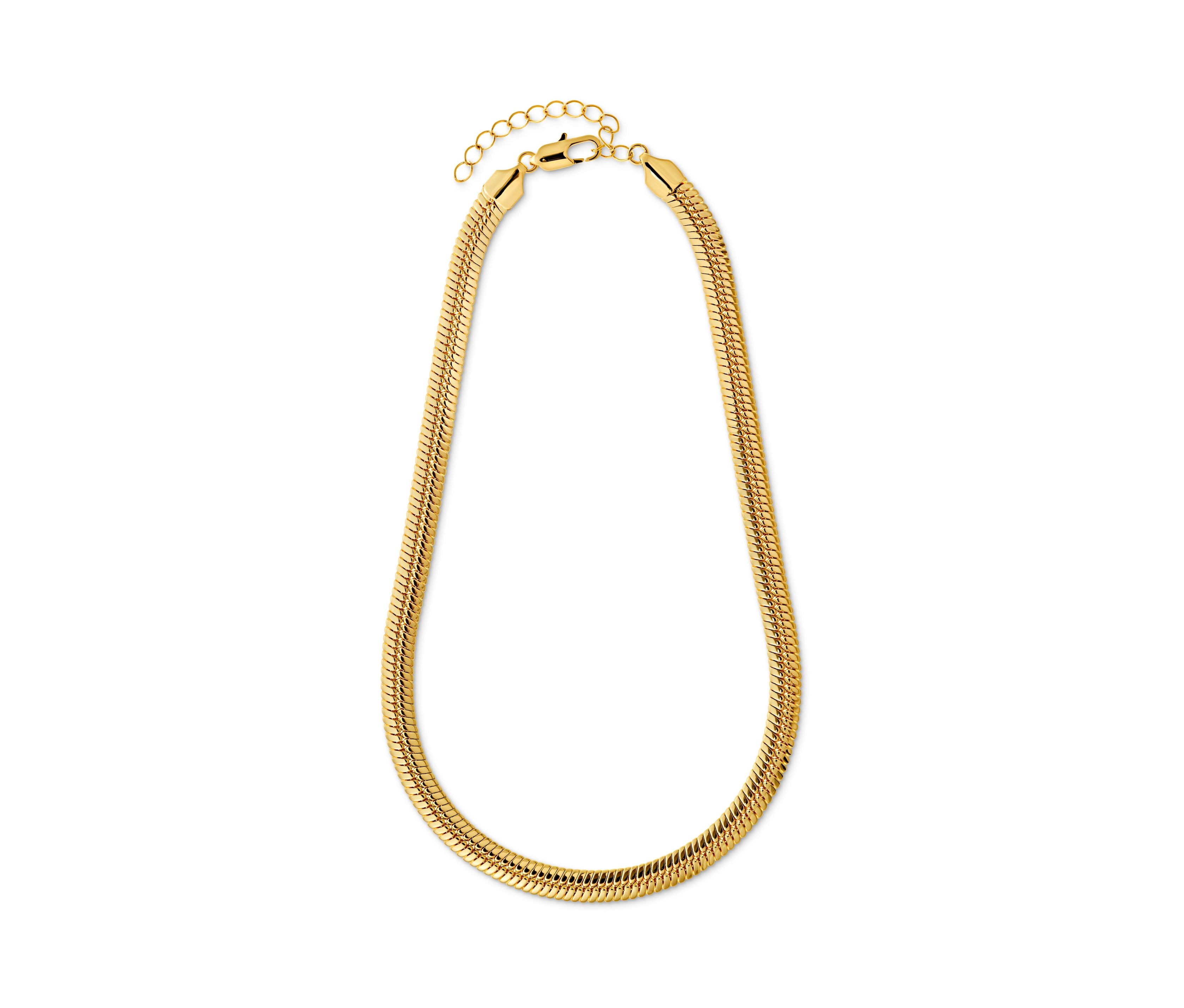 Tchibo - Kette flache Schlange - gold
