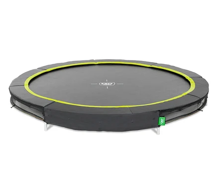 Ein EXIT Bodentrampolin »Silhouette sports«, Ø ca. 244 cm.
