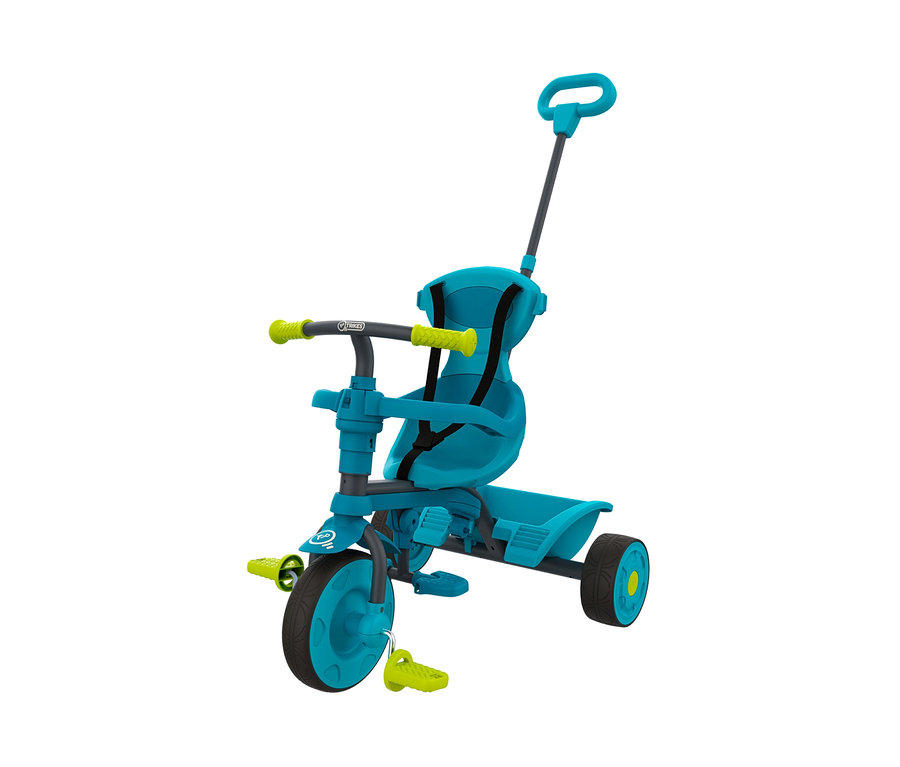 Blaues TP Toys 4-in-1 Dreirad "Dino".