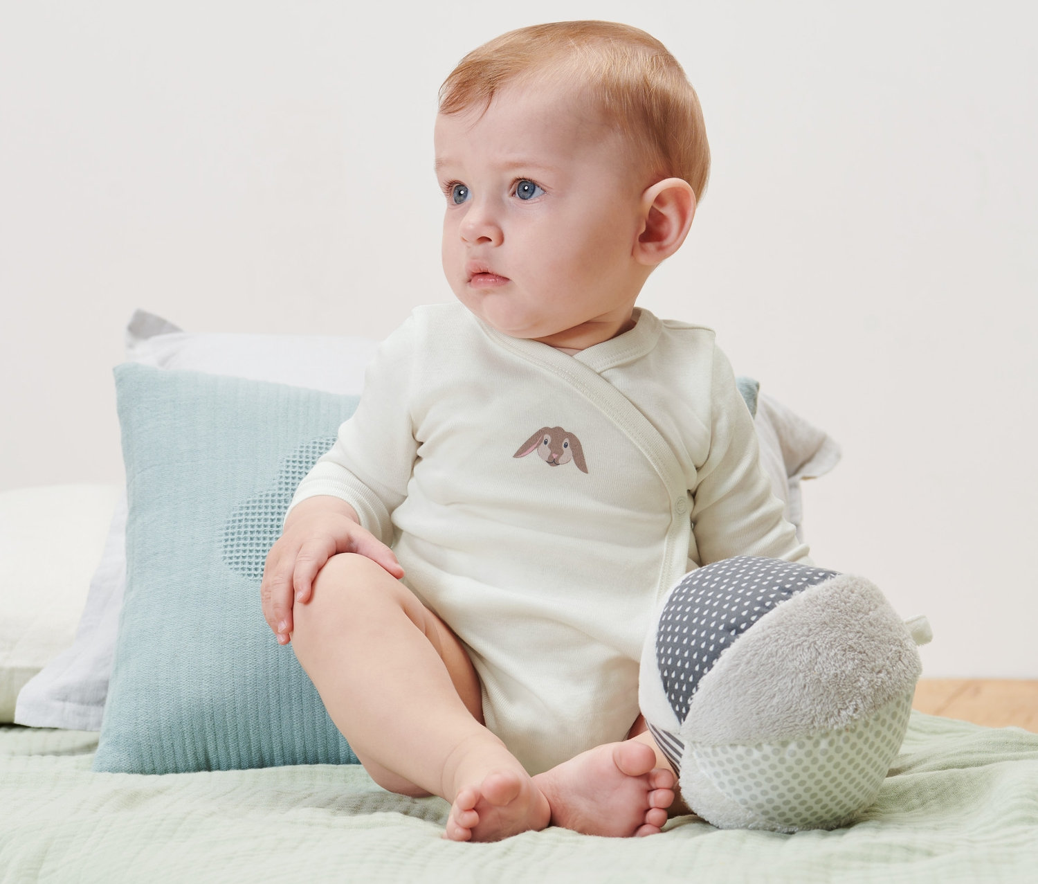 Thumbnail - Tchibo - 3 Baby-Langarmbodys - Baby - Gr. 62/68 - hellblau/print