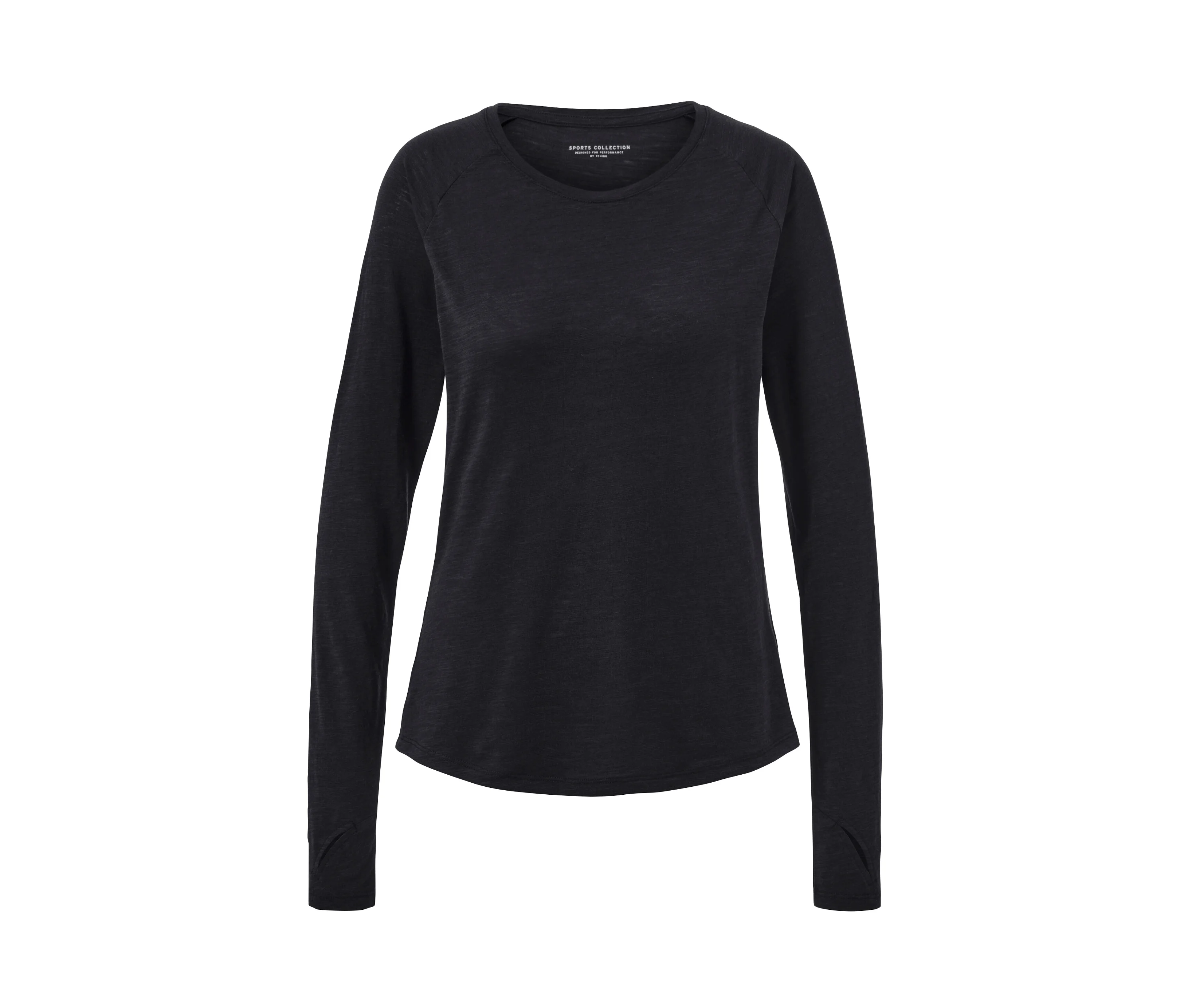 Langarm günstig Kaufen-Tchibo - Langarm-Sportshirt - Damen - Gr. L - schwarz. Tchibo - Langarm-Sportshirt - Damen - Gr. L - schwarz <![CDATA[Langarm-Sportshirt, schwarz Farbe: Schwarz Material: 50% Polyester, 25% Baumwolle (Unterstützt die Initiative Cotton made in Africa), 25%