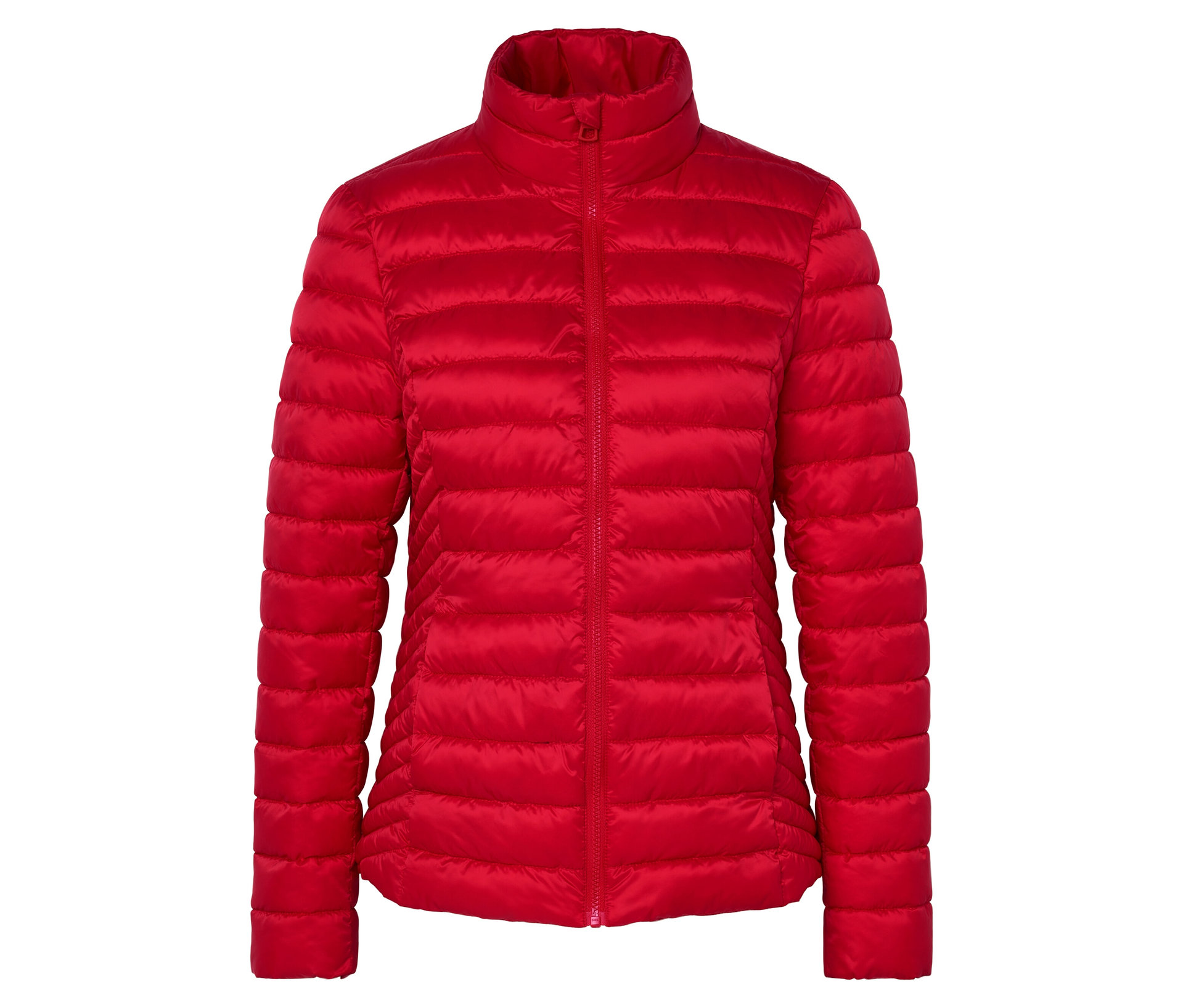 Steppjacke - Damen - Gr. 38 - rot - rot