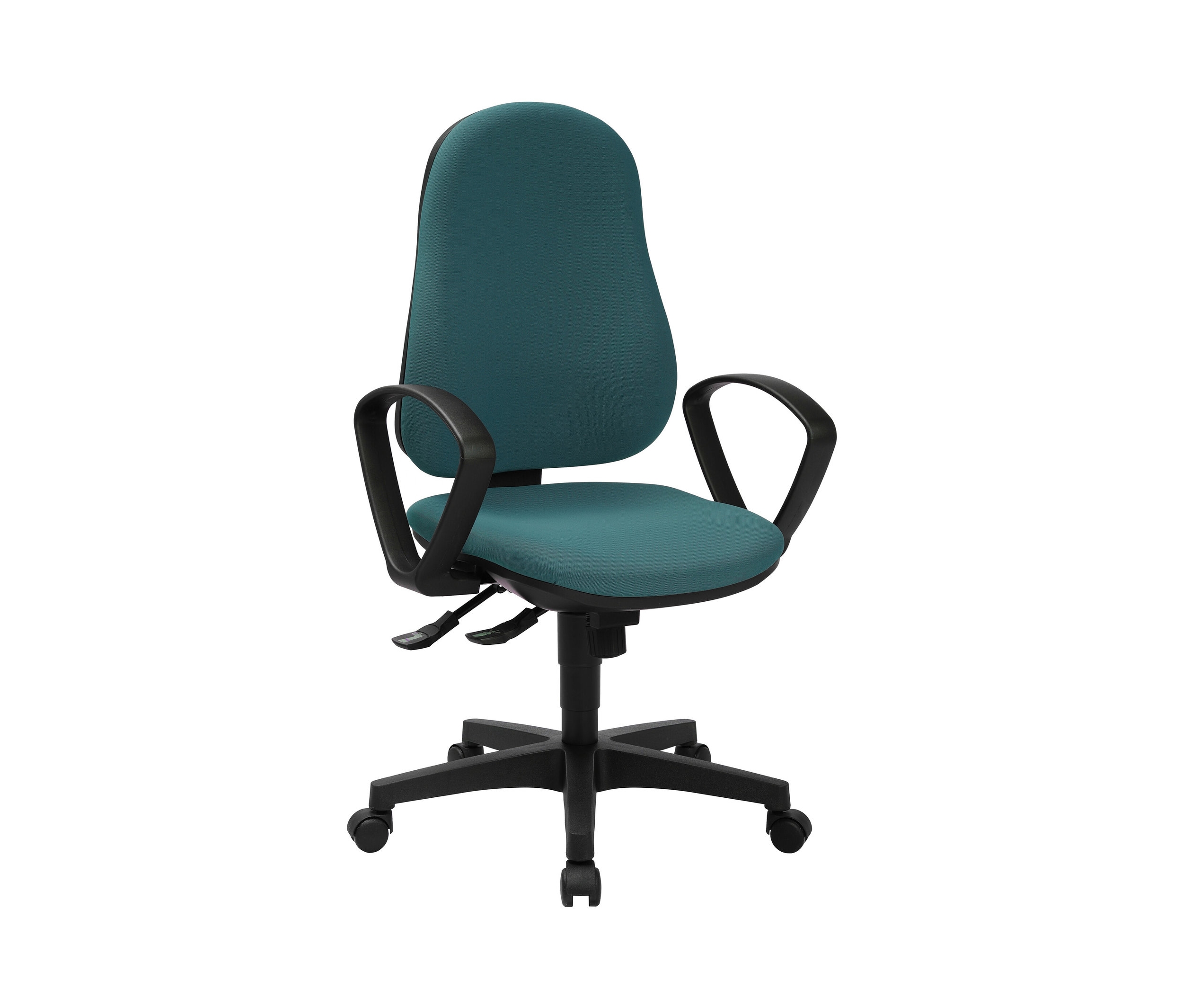 Topstar Stuhl »Support SY« - 60x80x38cm - petrol - - Polyester / Kunststoff / Holzwerkstoffe