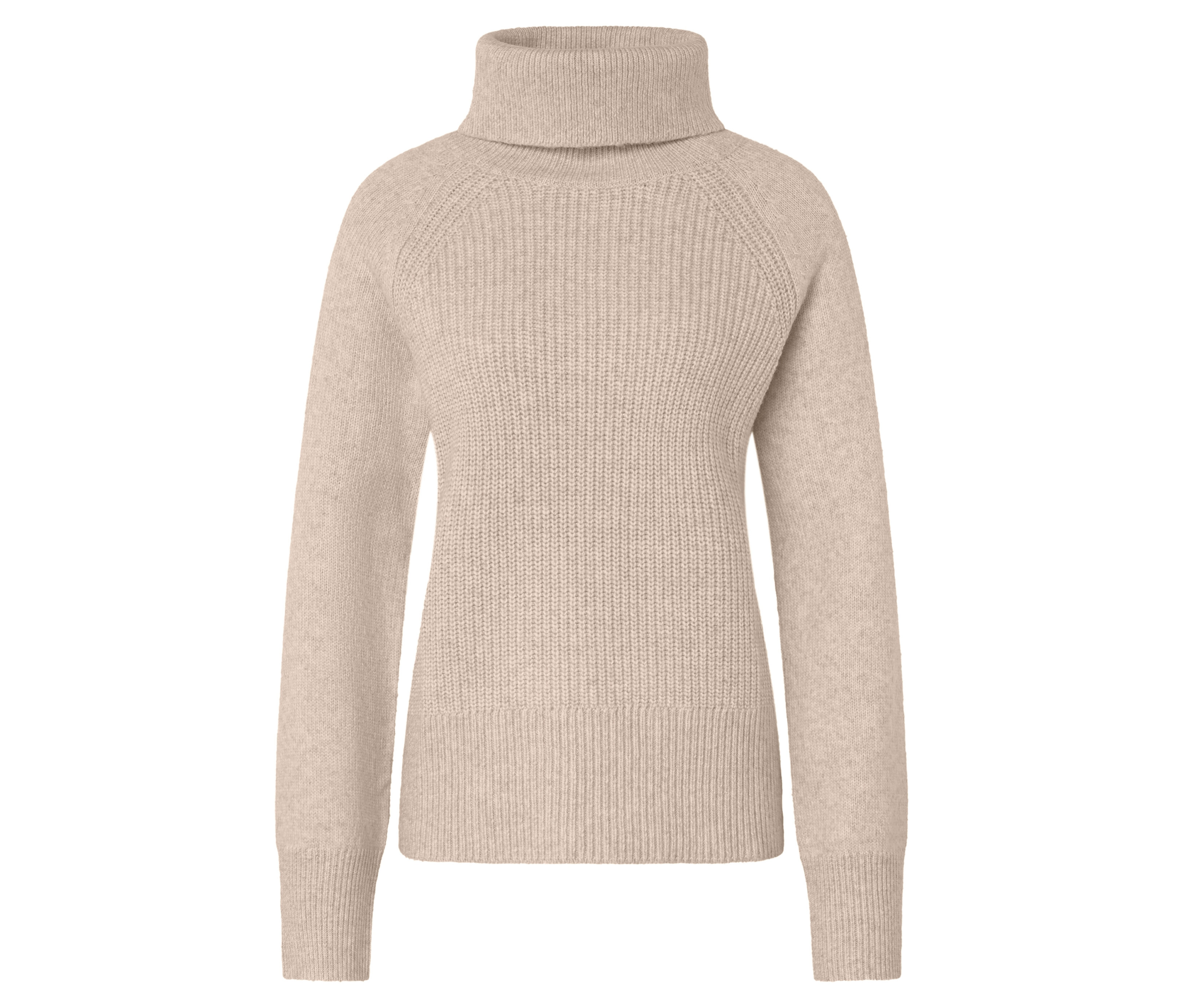 Rollkragenpullover - Damen - Gr. S - weiß - weiß