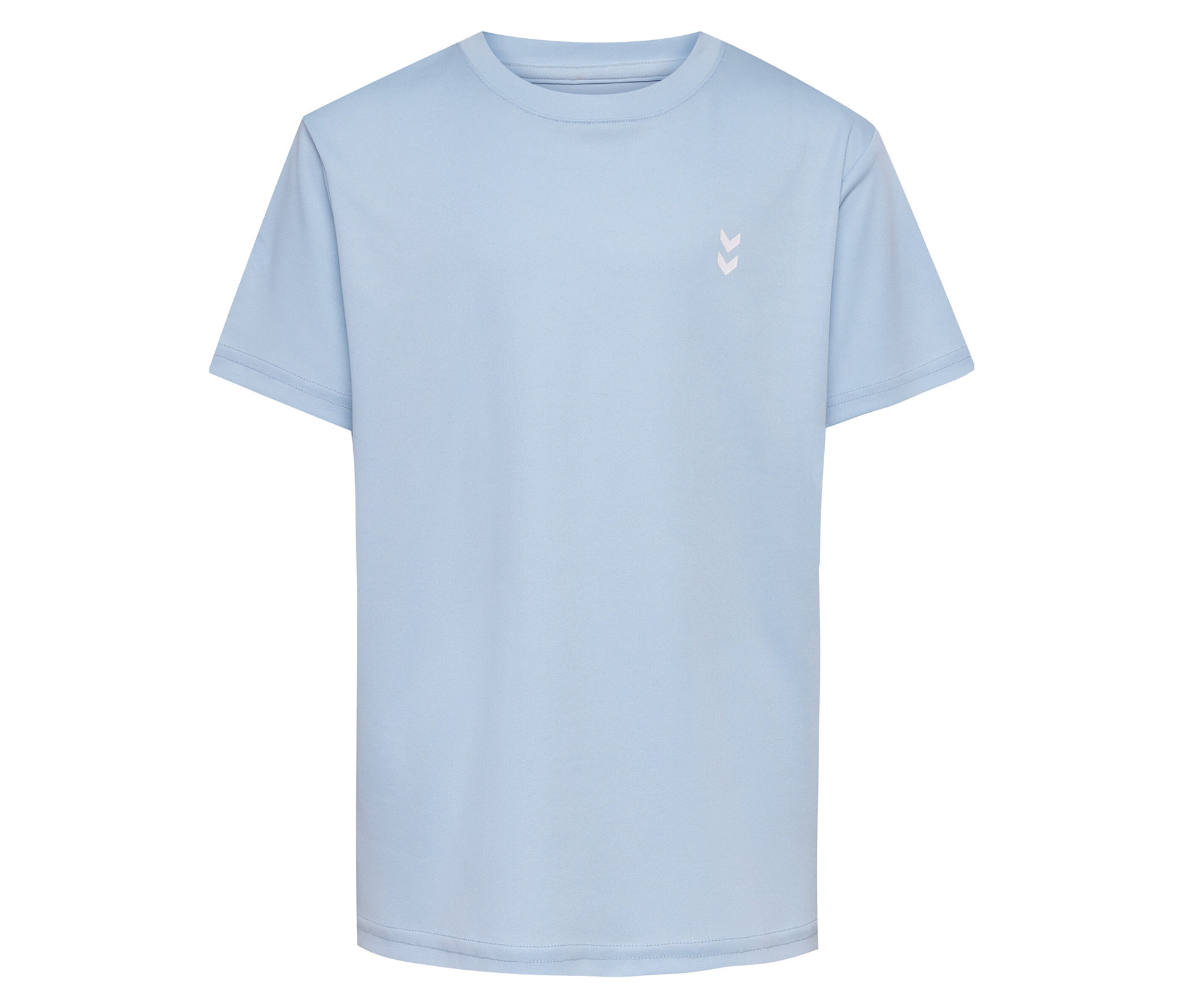 hummel® Hmljr pulse Training-T-Shirt - Gr. 134/140 - hellblau