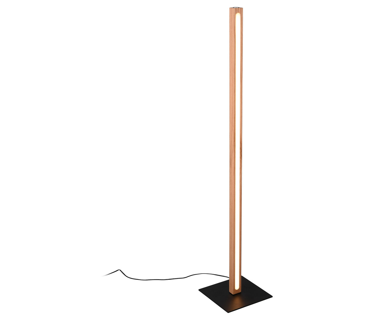 Eine Trio LED-Stehleuchte »Bellari« steht auf dem Boden.