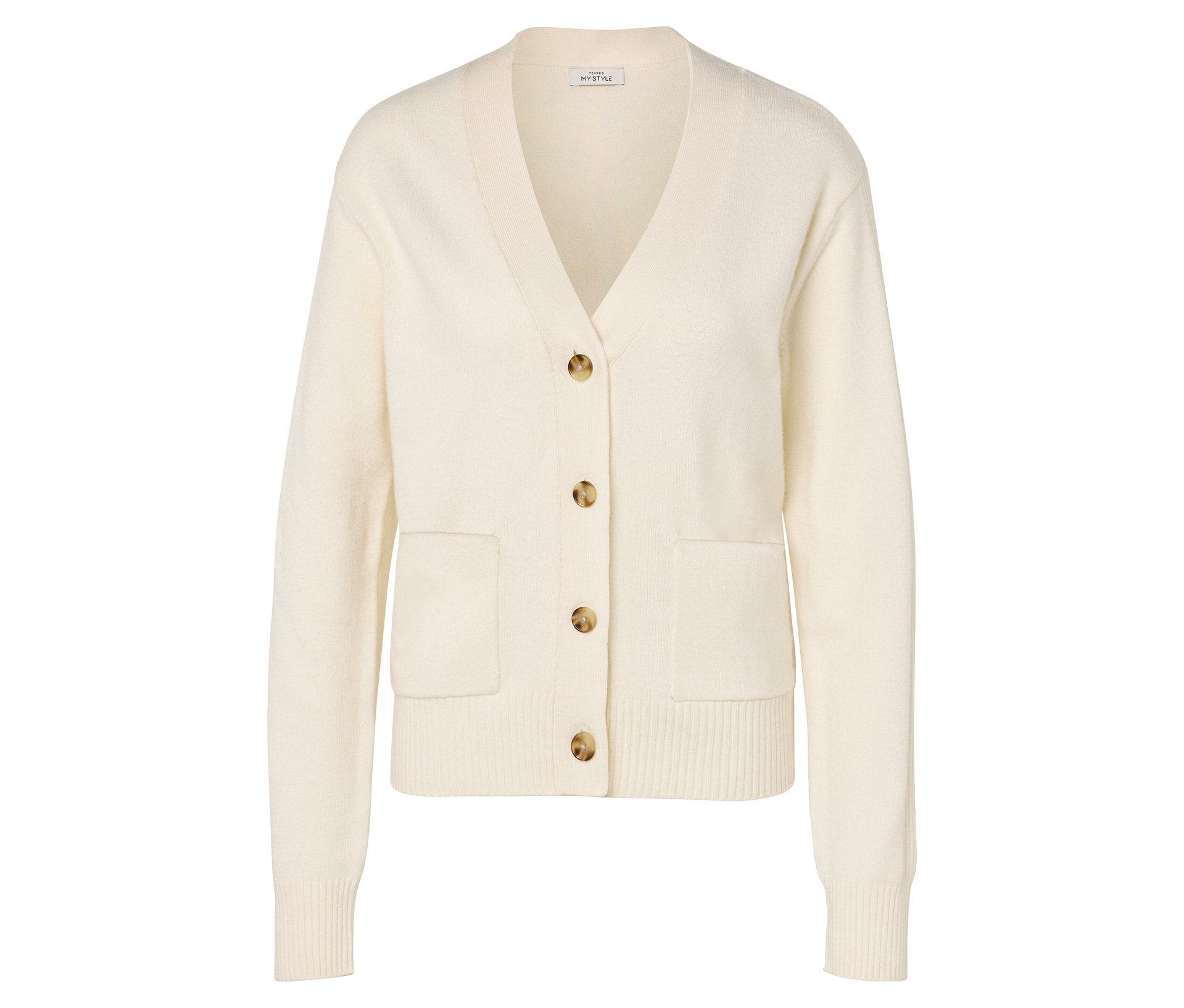 Cardigan - Damen - Gr. XXL - creme - creme