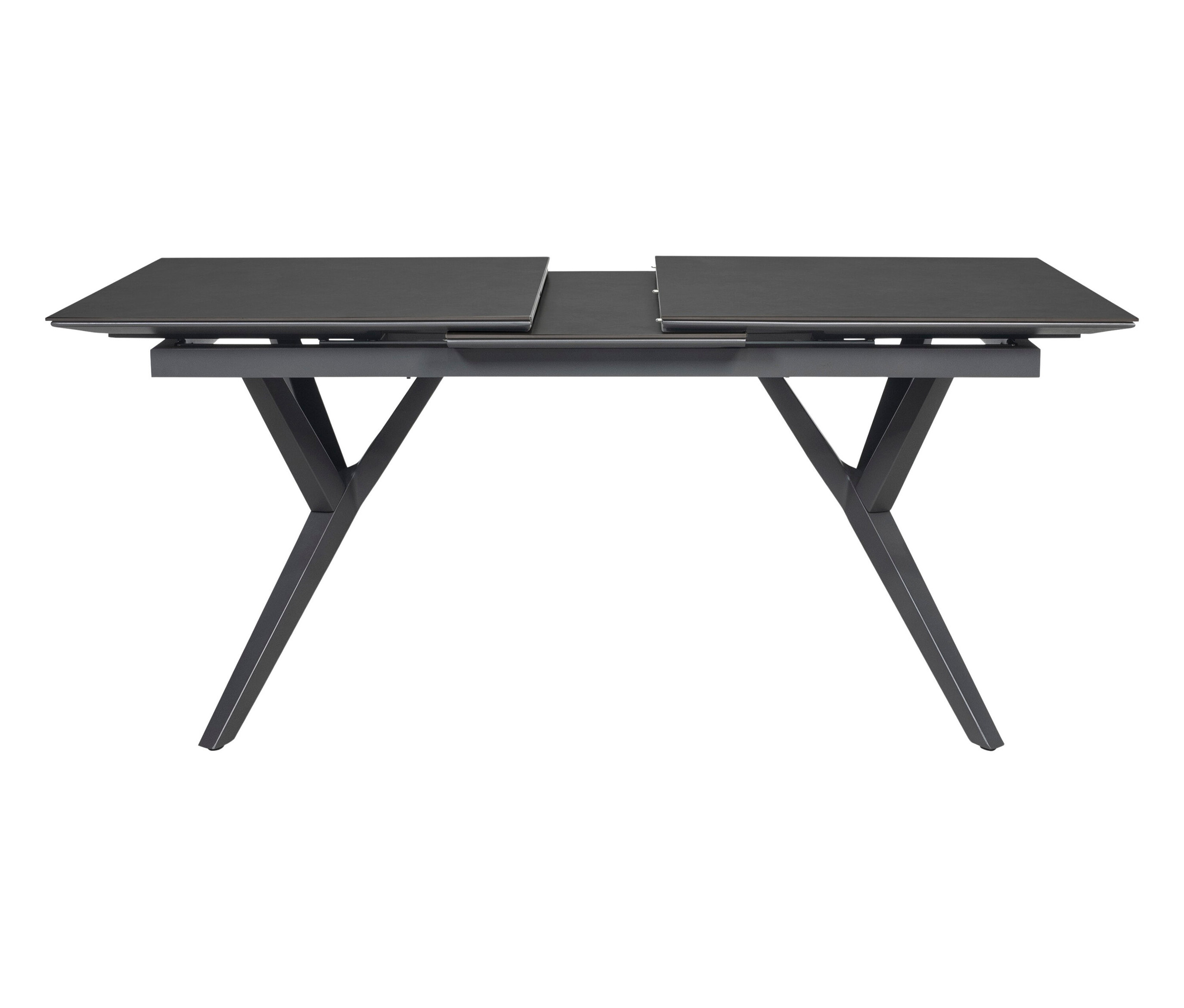 deVries Ausziehtisch - 160x90x76cm - anthrazit -
