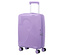 American Tourister Mickey Magic Trolley, lavendelfarben, mit Teleskopgriff und Rollen.