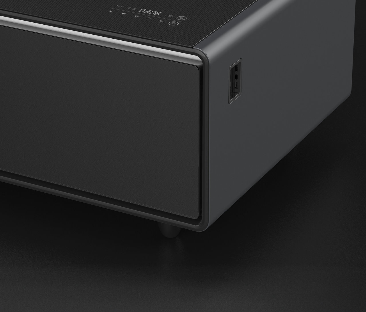 Nahaufnahme eines schwarzen Caso Sound & Cool.