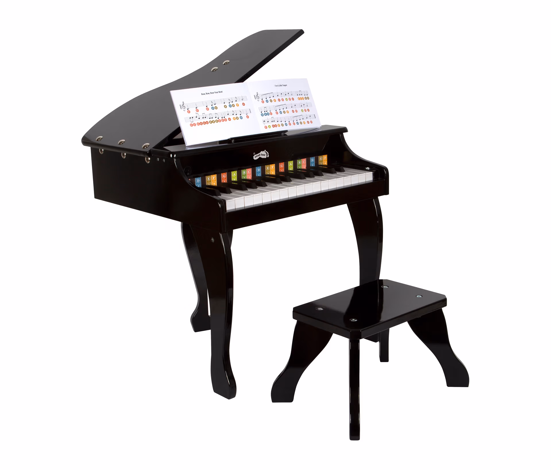 small foot elektronischer Kinderflügel - schwarz