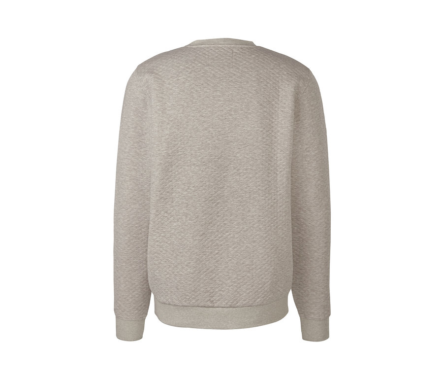 Rückansicht eines Sweatshirts.