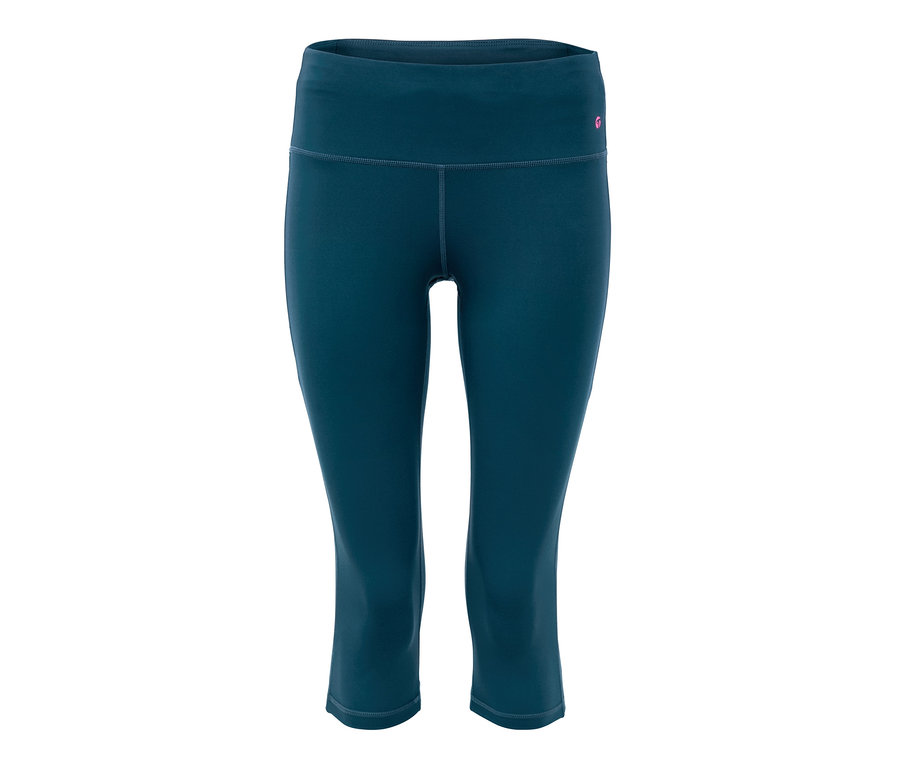Eine marineblaue 3/4-Sport-Tight.