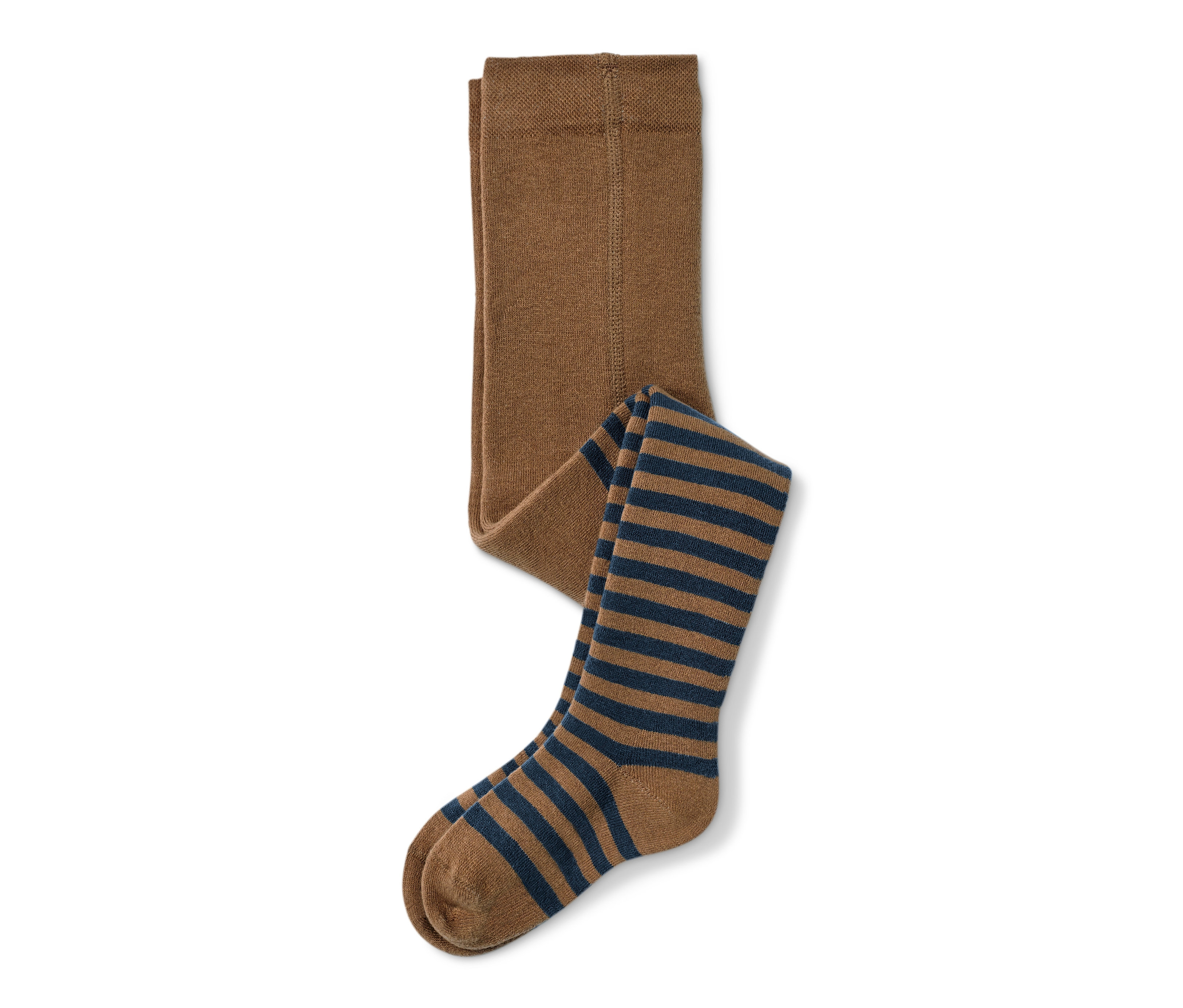 Thumbnail - Tchibo - 2 Paar Thermo-Strumpfhosen - Herren - Gr. 122/128 - blau/gestreift