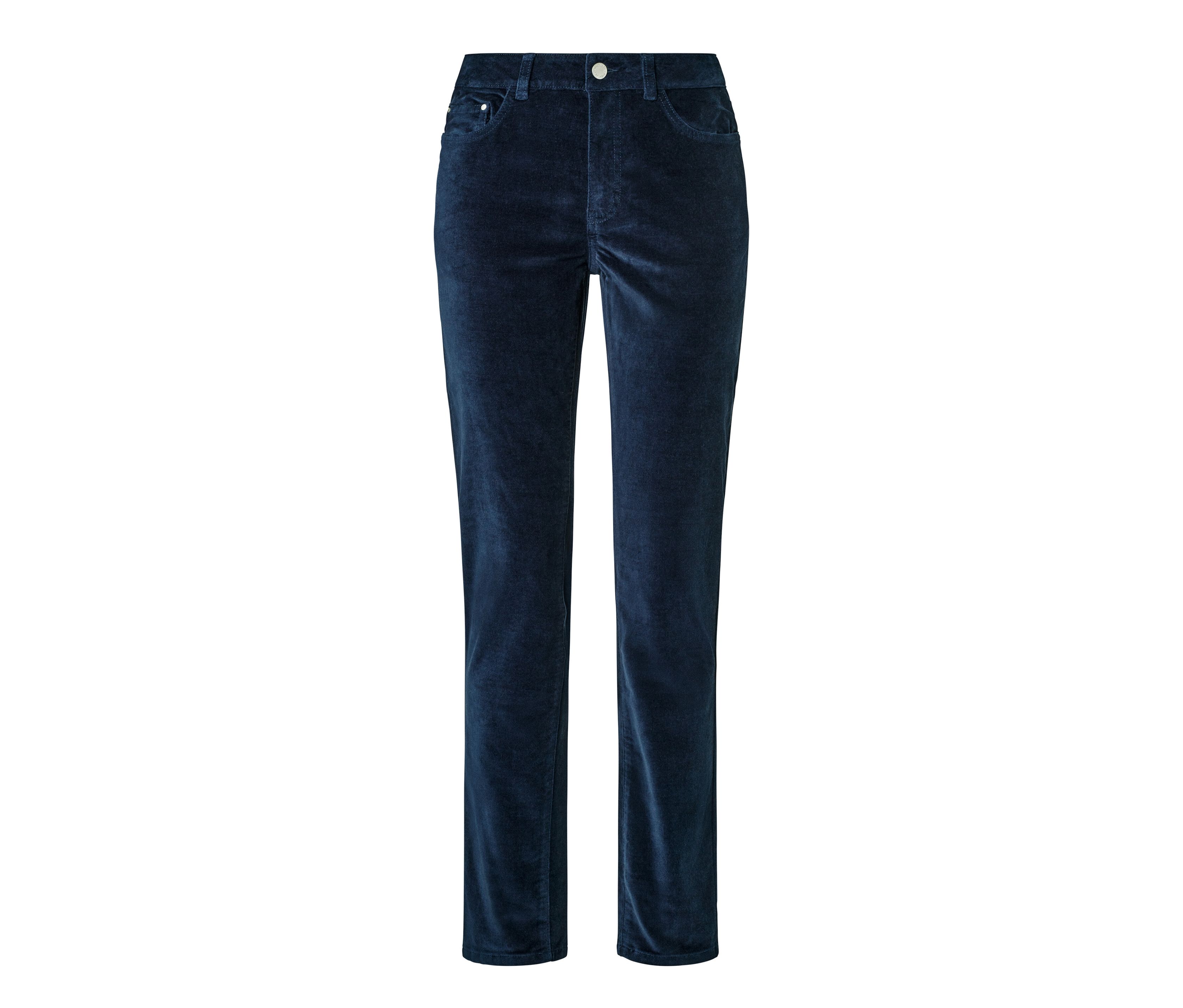 Thumbnail - Tchibo - Samthose - Damen - Gr. 36 - dunkelblau