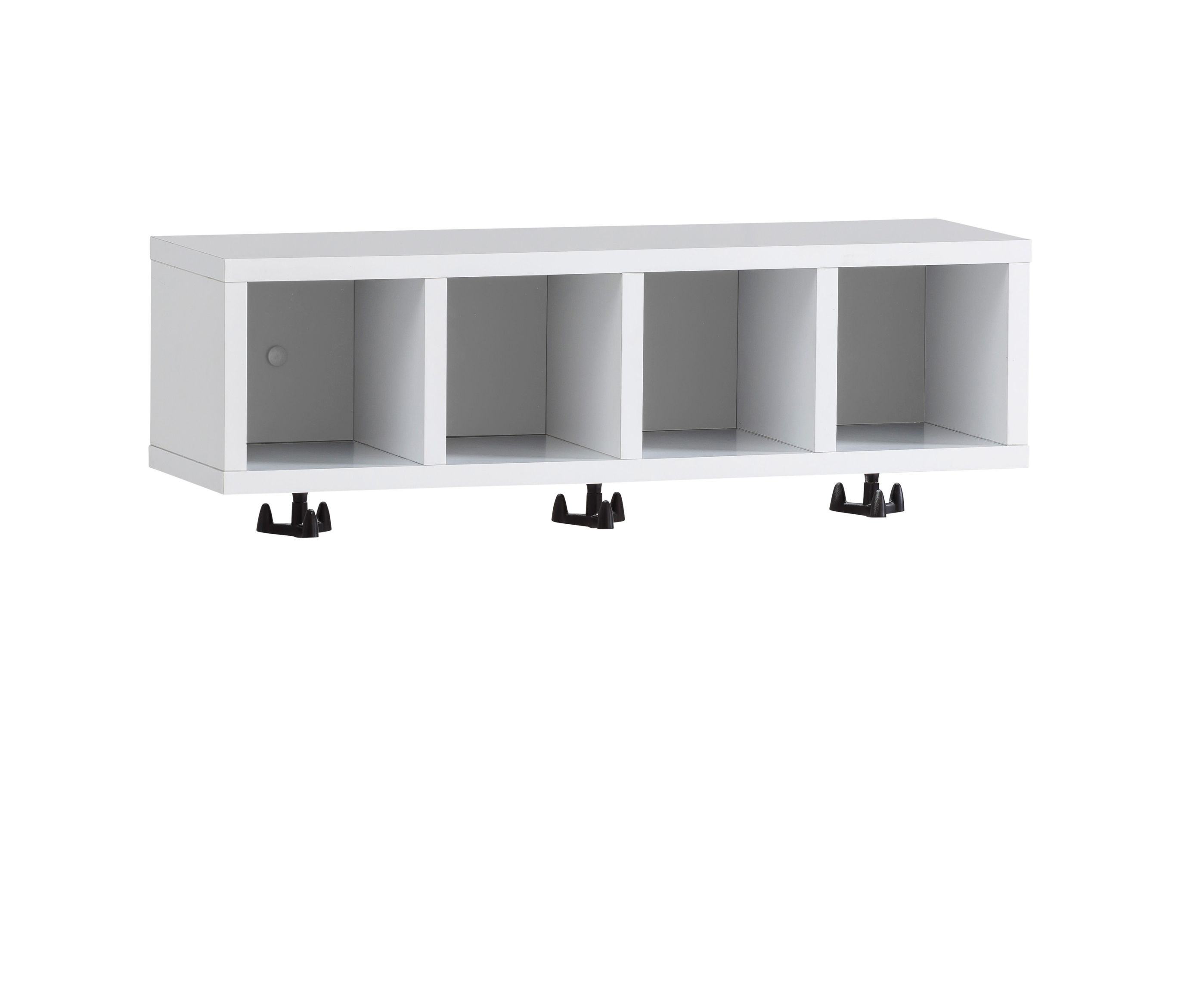Tchibo - Regal »Balto« - 60x17,5x20cm - schwarz - Holz / Metall