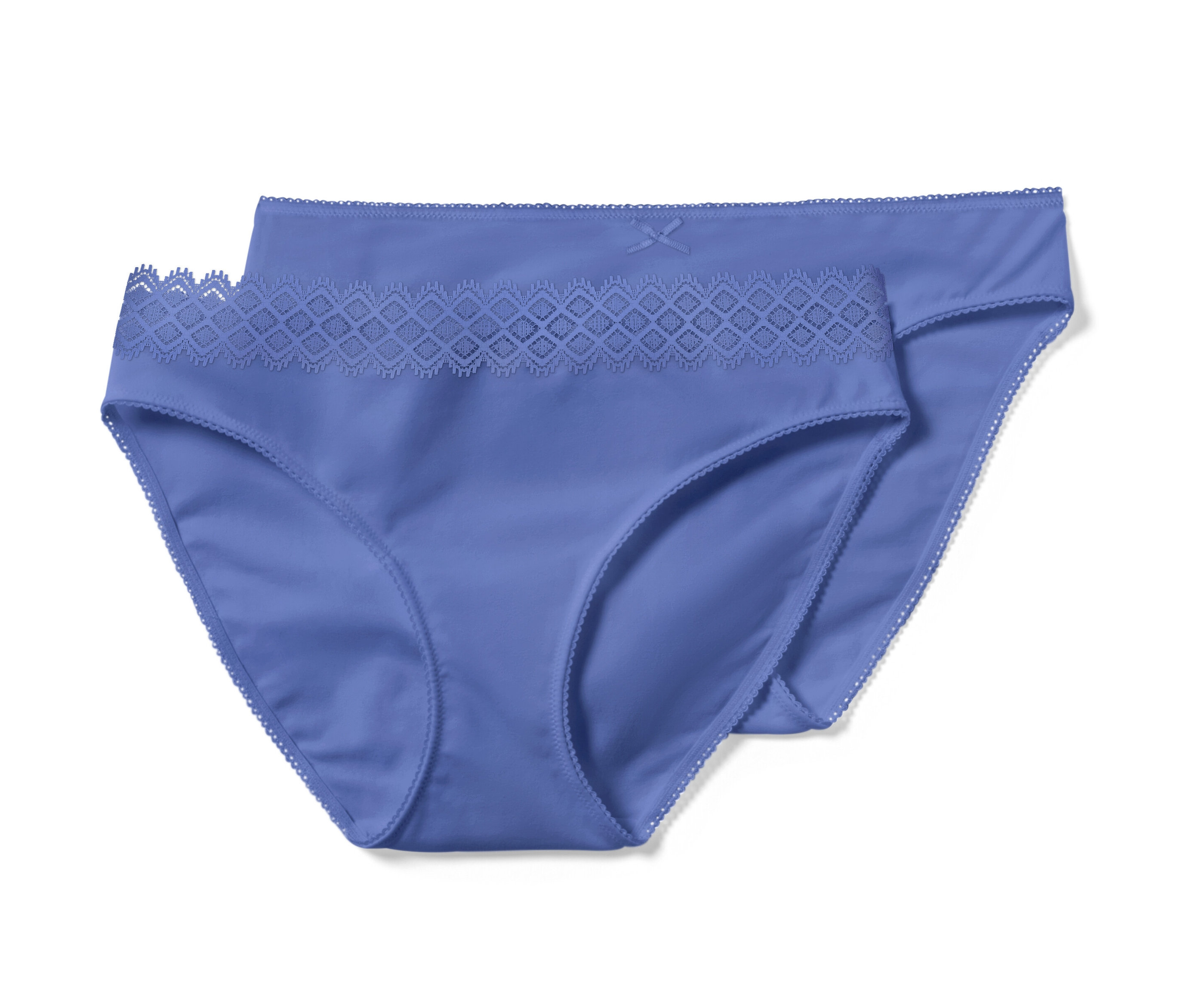 Tchibo - 2 Slips - Damen - Gr. S - blau